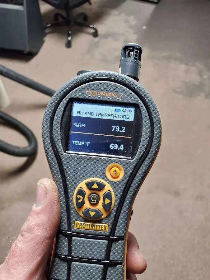 Moisture meter humidity assessment for Fire & Smoke Damage Restoration in New Gloucester